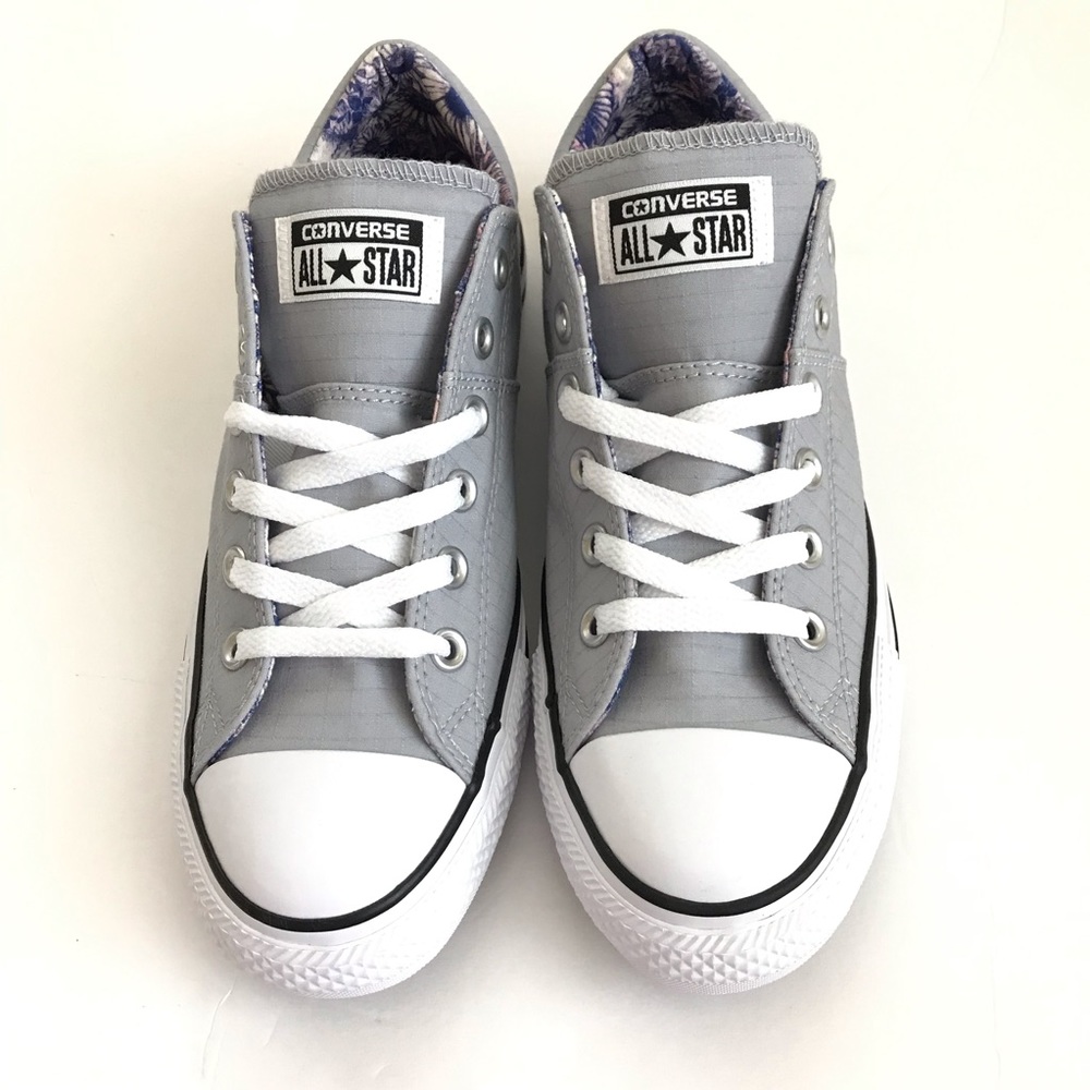 Converse Grey/White Madison Ox Low Top Sneaker - Picture 5 of 8